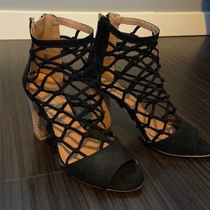 Report suede like sandal